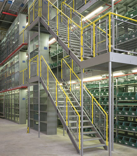 Mezzanine industrielle multi-étages - ISO9001, ISO14001 | UN-MR0802 - Nanjing fuyuan technology co.,ltd - pour palettes