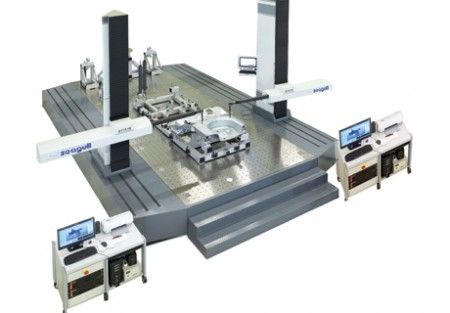 Machine de mesure tridimensionnelle à 2 bras horizontaux - Seagull   - Accurate Gauging and Instruments Pvt. Ltd - à capteur multiple