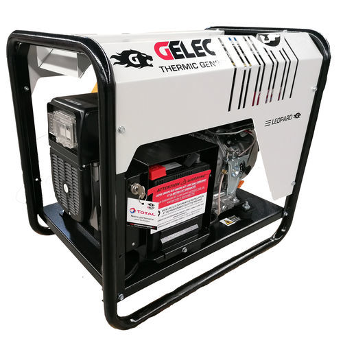 Groupe électrogène diesel - LEOPARD-7-OPEN - GELEC ENERGY - triphasé / 50 Hz / refroidi par air