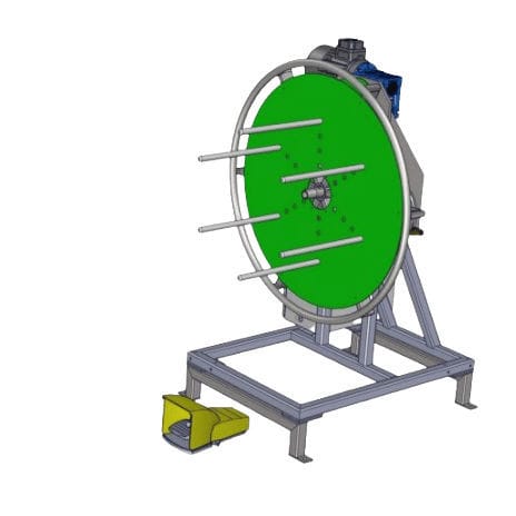 Enrouleur de tuyau hydraulique - DM900P - CLAVEL - motorisé / fixe
