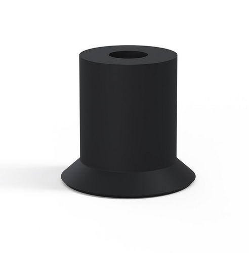 Ventouse plate - 5 07NI A - NOVACOM - en silicone / en nitrile / verticale