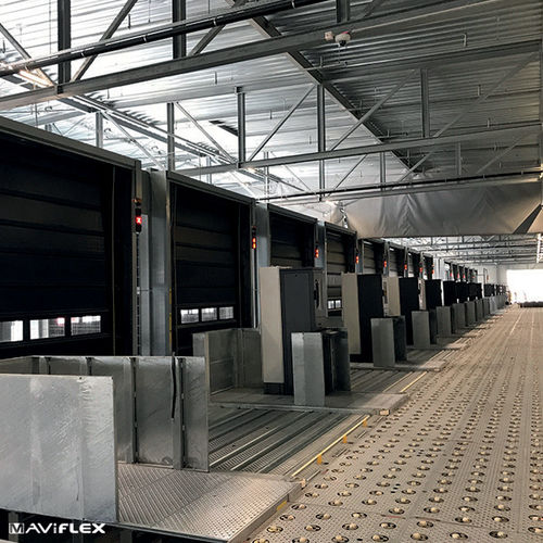 Porte pliante - MAVIPASS® - MAVIFLEX - pour l'intérieur / rapide / de sécurité