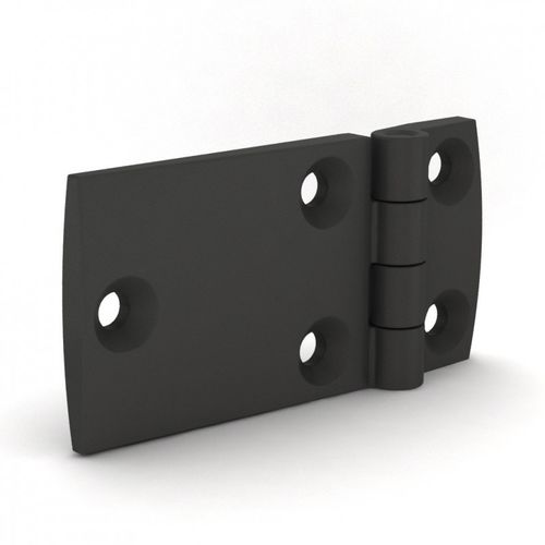 Charnière en polyamide - 54-1-3532 - PINET INDUSTRIE - à visser / 180° / asymétrique