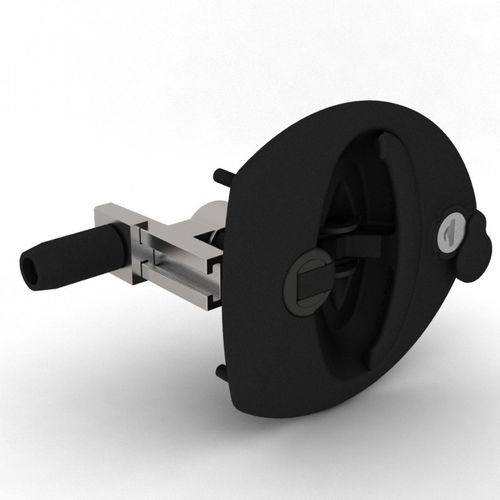 Loquet à came - 16-7-4153 - PINET INDUSTRIE - en polyamide / à poignée en T / IP65