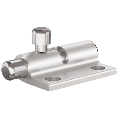 Loquet à pêne coulissant - 16-1-4312 - PINET INDUSTRIE - aluminium / d'arrêt
