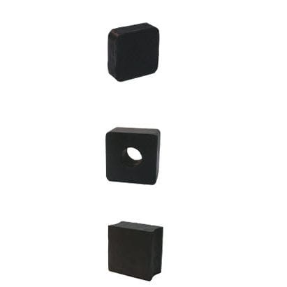 Support antivibratoire carré - TGALF  - LESOL - en caoutchouc / machine / de bloc