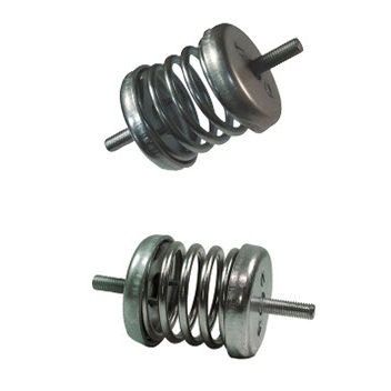 Support antivibratoire cylindrique - NT2 - LESOL - en acier / pour machines / amortisseur à ressort
