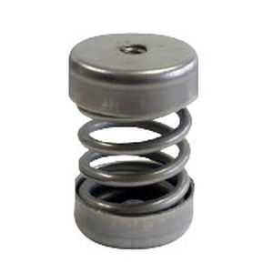 Support antivibratoire cylindrique - MLC - LESOL - en inox / pour machines