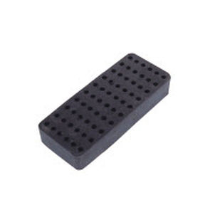 Support antivibratoire carré - M910 - LESOL - en caoutchouc / pour machines / de bloc