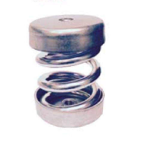 Support antivibratoire cylindrique - NLC  - LESOL - en métal / en acier / amortisseur à ressort