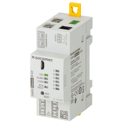 Module de surveillance du courant résiduel - R-60 - SOCOMEC - modulaire