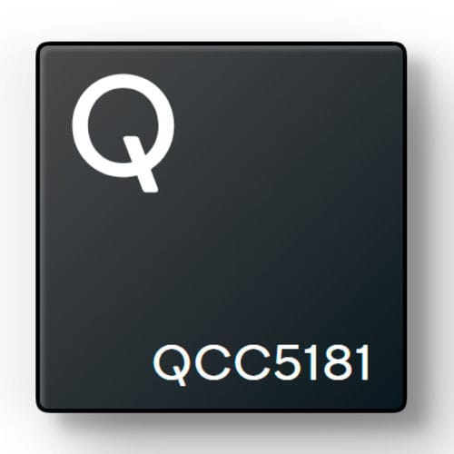 Processeur 4 cœurs - QCC5181 - QUALCOMM - 2 cœurs / audio