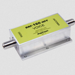 Filtre électronique passe-bande - 160 MHz | RRF-160-NFF - PolyPhaser | Transtector - passif / RF