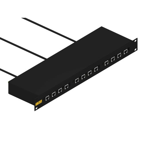 Parafoudre pour réseau informatique - ATLAN 12 CAT6 - Aplicaciones Tecnológicas, S.A. - pour ligne Cat6 / RJ45 / enfichable