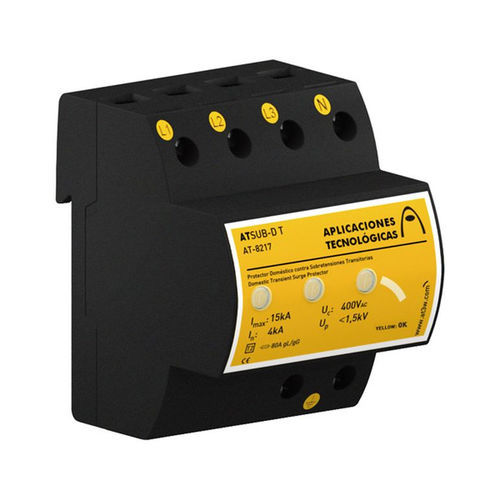 Parafoudre de type 2 - ATSUB-D T - Aplicaciones Tecnológicas, S.A. - de type 3 / pour alimentation électrique / compact
