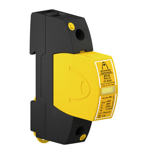 Parafoudre de type 2 - ATSUB-P 65-300 - Aplicaciones Tecnológicas, S.A. - de type 1 / pour alimentation électrique / unipolaire