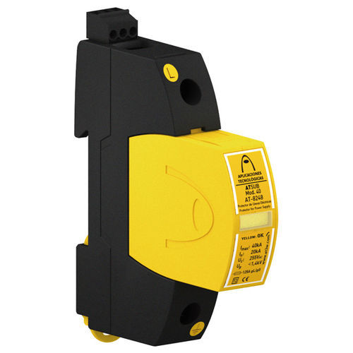 Parafoudre de type 2 - ATSUB-PR 40-300 - Aplicaciones Tecnológicas, S.A. - pour alimentation électrique / unipolaire / sur rail DIN