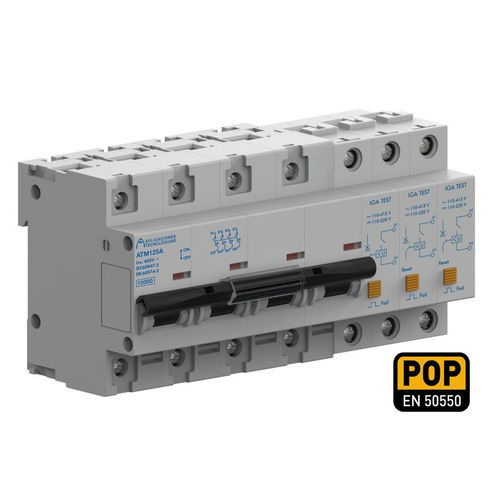 Parafoudre pour alimentation électrique - IGA TEST T 80 D - Aplicaciones Tecnológicas, S.A. - 4 pôles / modulaire / triphasé