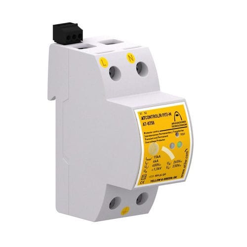 Parafoudre pour alimentation électrique - ATCONTROL/R P-M - Aplicaciones Tecnológicas, S.A. - 2 pôles / modulaire / monophasé