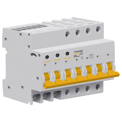 Parafoudre pour alimentation électrique - IGA TEST T 40 PLUS - Aplicaciones Tecnológicas, S.A. - triphasé / sur rail DIN