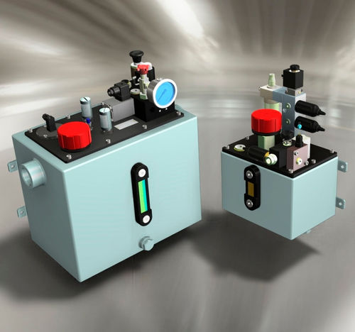 Groupe hydraulique à moteur pneumatique - 5G - Tecnofluid Engineering SrL - pour machine-outil / compact / stationnaire