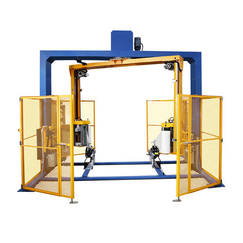 Banderoleuse de palettes - ALPHA-WA - Jia-In Industry - à bras tournant / totalement automatique / à conteneur