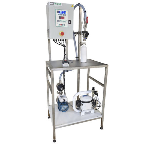 Remplisseuse semi-automatique - STOPPIL - de bouteilles / de pots / de produits phytosanitaires
