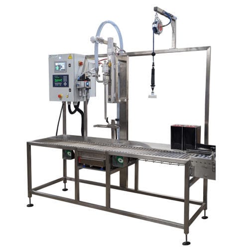 Remplisseuse semi-automatique - STOPPIL - de bouteilles / pour bidons / de produits phytosanitaires