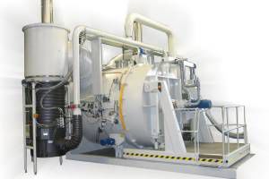 Machine de poudrage manuelle - B2250 - Sidrabe Inc. - automatique