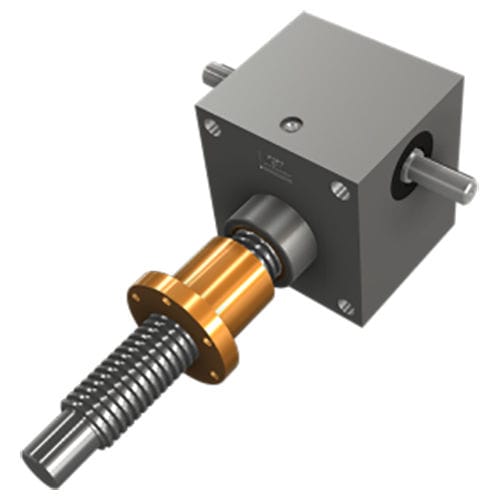 Vérin mécanique à vis translatante - MJ/BJ series - GROB GmbH Antriebstechnik - cubique / avec écrou