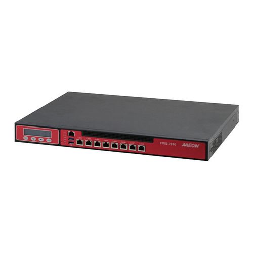 Plateforme réseau rackable - FWS-7810 - AAEON - 1U / Intel® Xeon