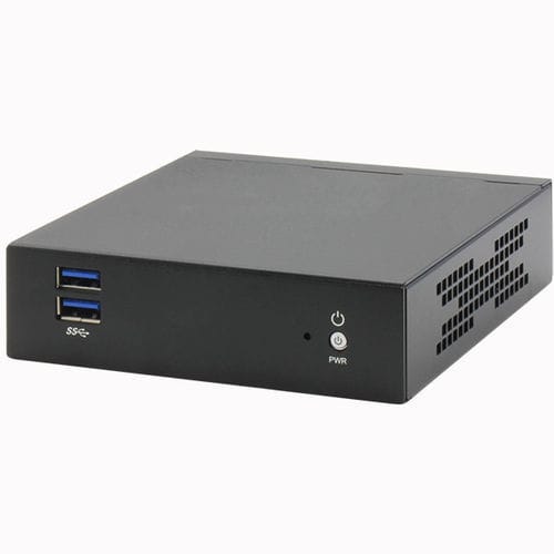 Plateforme réseau de bureau - FWS-2277  - AAEON - compacte / Intel® Celeron® N3350 / fanless