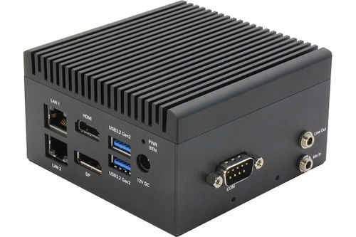 PC box - UP Squared V2 Edge - AAEON - à montage VESA / Intel® Celeron® N6210 / HDMI