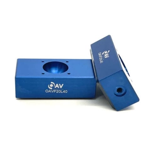 Palier linéaire - OAVF20L40 - OAV Air Bearings - plat / à coussin d'air / en aluminium