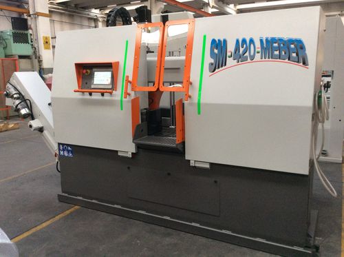 Scie à ruban - SM 420 - MEBER - pour métaux / à grande vitesse