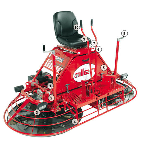 Truelle mécanique autoporté - TR MSP 445 - Allen Engineering Corporation