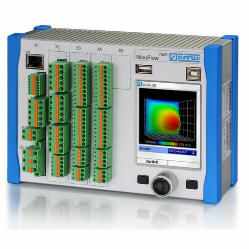 Débitmètre à ultrasons - NivuFlow 7550 - NIVUS GmbH - radar / volumique / pour eaux usées