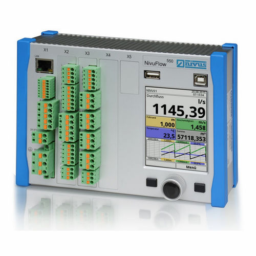 Débitmètre radar - NivuFlow 550 - NIVUS GmbH - à ultrasons / volumique / pour eau