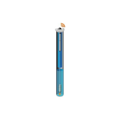 Capteur de niveau hydrostatique - NLM0PDS0 - NIVUS GmbH - pour eau / 4-20 mA / 2 fils