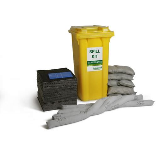Kit d'urgence anti-pollution d'hydrocarbures - 14-1120 - Lubetech
