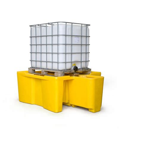 Palette de rétention pour conteneur IBC - 31-3075 - Lubetech - en plastique