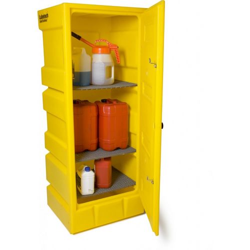 Armoire d'atelier - 31-1383 - Lubetech - au sol / simple porte / en polypropylène
