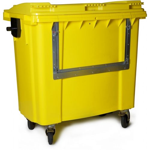 Conteneur à déchets en plastique - 34-1053 - Lubetech - pour déchets urbains / à 4 roues