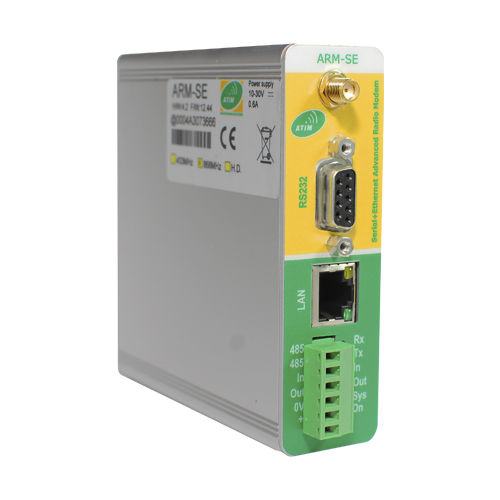 Modem RS232 - ARM-SE - ATIM - RS485 / Ethernet / de radiocommunication