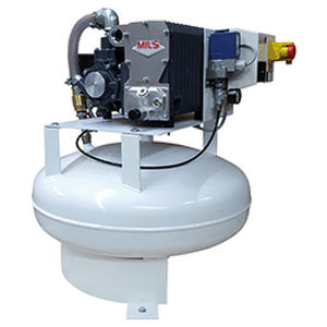 Groupe de vide lubrifié - MINIVAC 1 series - MIL'S - avec pompe à palettes / industriel / compact