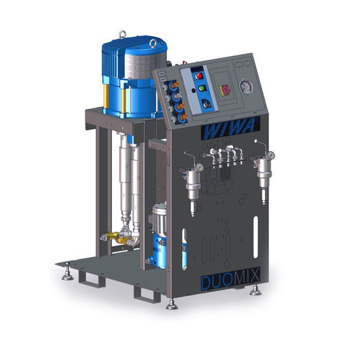 Unité de pulvérisation fixe - DUOMIX 333 GX - WIWA - polyuréthane / airless / automatique