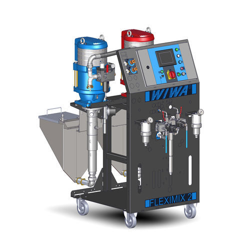 Système de dosage pour média à haute viscosité - FLEXIMIX 2 PROFESSIONAL GX - WIWA - volumétrique / pour l'industrie automobile