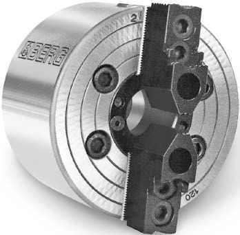 Mandrin automatique - KH2 series - Berg & Co. GmbH Spanntechnik - 2 mors / motorisé / à pince