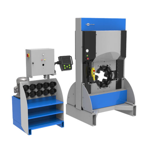Sertisseuse de tuyau flexible - XL CRIMP 550 - 16 - TECHMAFLEX - pour flexible hydraulique / de connecteurs / pour écrou