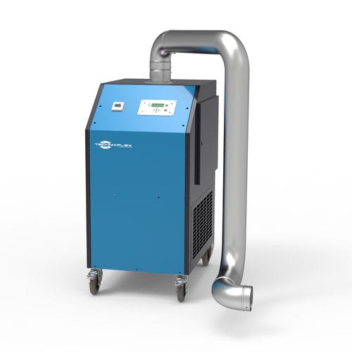 Aspirateur de fumée mobile - SMOKE EXTRACTOR 1200 - TECHMAFLEX - sur pied / pour l'industrie / à filtre au charbon actif